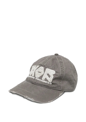 WARMAN distressed baseball cap - Grey