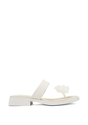 Camper Dana leather sandals - White