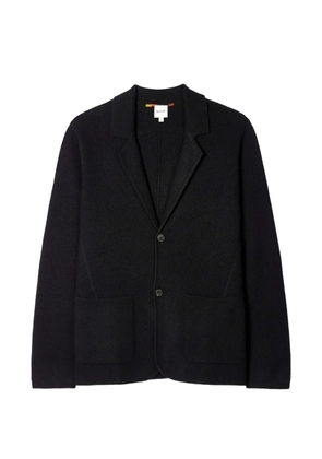 Paul Smith merino-wool cardigan blazer - Black