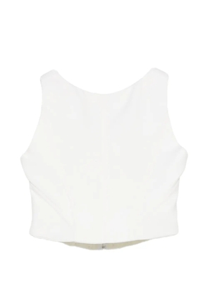 Giuseppe Di Morabito V-neck top - Neutrals