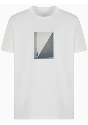 Armani Exchange photograph-print T-shirt - White