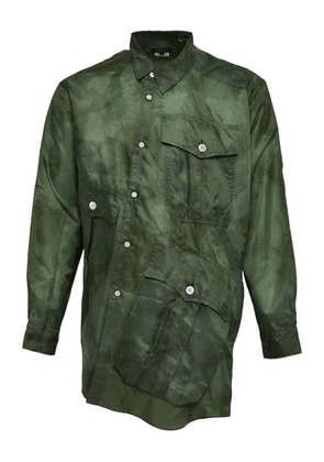 Comme des Garçons Homme Plus multi-pocket shirt - Green