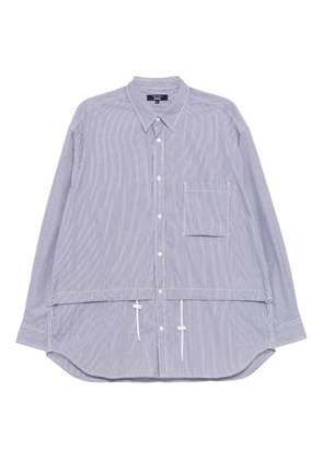 Comme des Garçons Homme checked shirt - Blue