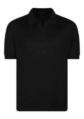Gran Sasso silk T-shirt - Black