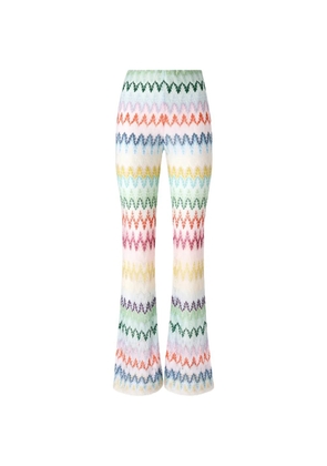 Missoni zig-zag trousers - White