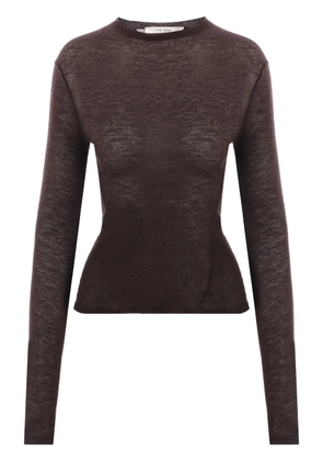 The Row Iverness jumper - Brown