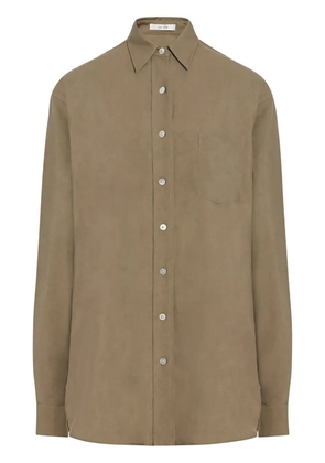 The Row silk shirt - Neutrals