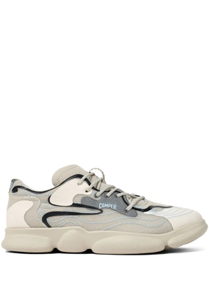 Camper Karst panelled leather sneakers - Grey