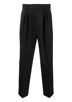 Saint Laurent wool tapered trousers - Black
