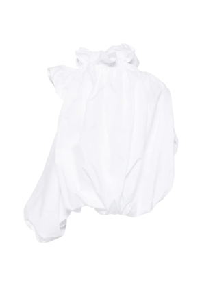 Comme Des Garçons ruffled blouse - White
