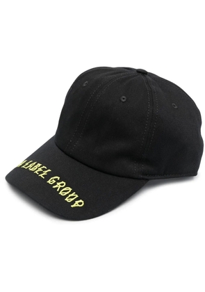 44 LABEL GROUP embroidered cotton cap - Black