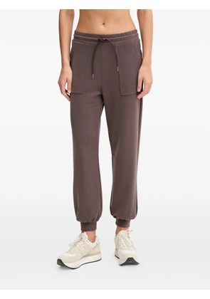 Ea7 Emporio Armani drawstring-fastening trousers - Brown