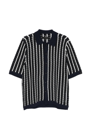 rag & bone Dalton striped shirt - Blue