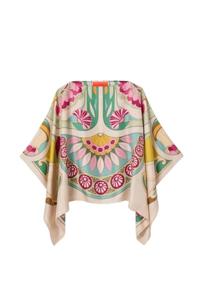 La DoubleJ foulard top - Neutrals