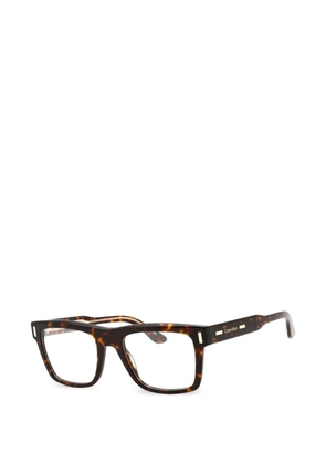 Calvin Klein square-frame glasses - Brown