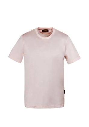 Moorer round-neck slim-fit T-shirt - Pink