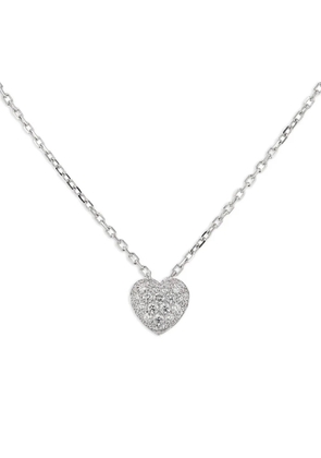 Cartier diamond heart pendant - Silver