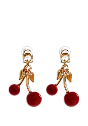 Coach Cherry drop earrings - Gold