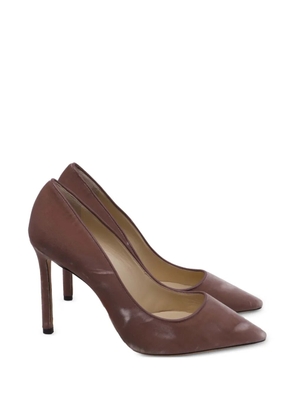 Jimmy Choo Pre-Owned pointed-toe pumps - Brown