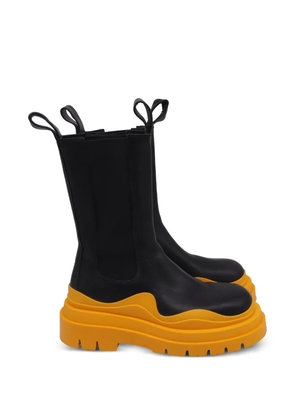 Bottega Veneta Pre-Owned Tire chunky-sole chelsea boots - Black