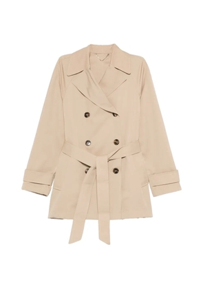 Marella Emmsottile double-breasted belted jacket - Neutrals