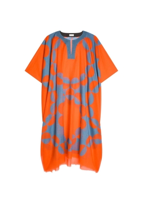 DRIES VAN NOTEN printed kaftan - Orange