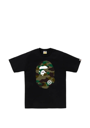 A BATHING APE® camouflage-print T-shirt - Black