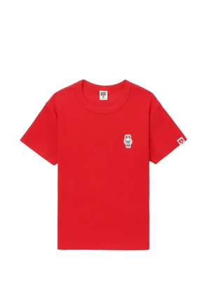 APEE™ by *A BATHING APE® appliqué T-shirt - Red