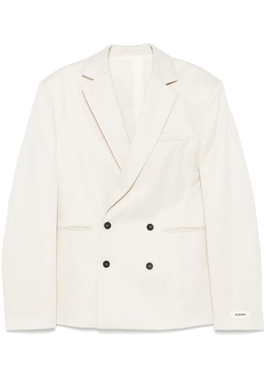 Jacquemus Le Fernando blazer - Neutrals