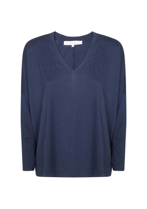 absolut cashmere V-neck top - Blue