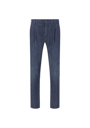 Paul & Shark button denim trousers - Blue
