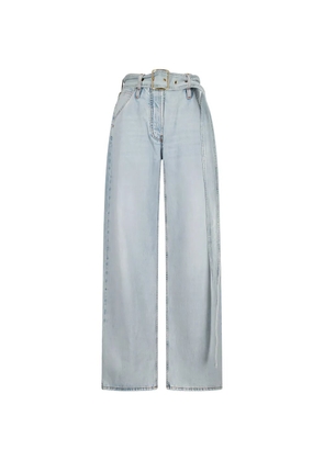 DARKPARK Dalila belted denim jeans - Blue