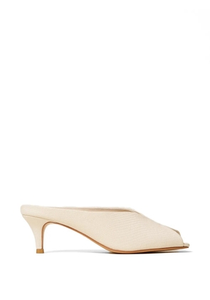 TWINSET tejus-print mules - Neutrals