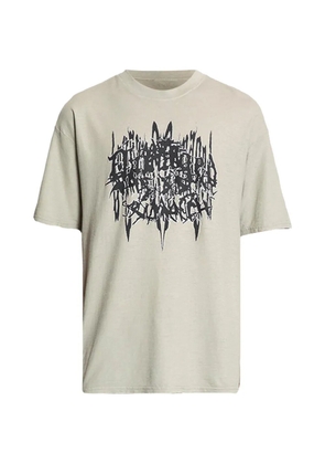 44 LABEL GROUP Damage Ghost T-shirt - Grey