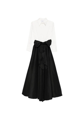 ALESSANDRO LEGORA long-sleeve buttoned maxi dress - White