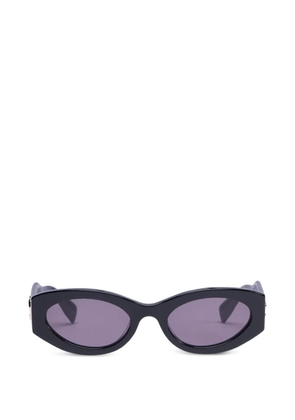 Viktor & Rolf oval-frame sunglasses - Black
