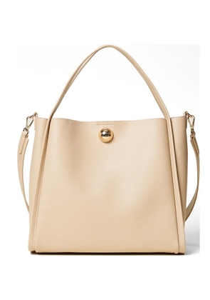 TWINSET stud-embellished tote bag - Neutrals