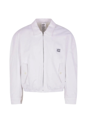 Magliano zip-up shirt jacket - White