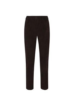 Enes elasticated trousers - Brown