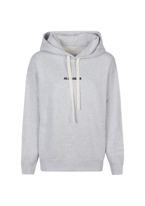 Jil Sander hooded cotton sweatshirt - Grey