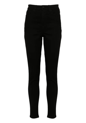 DKNY logo-patch jeans - Black