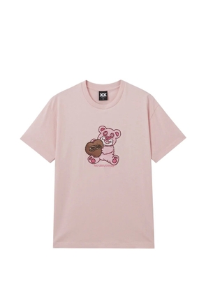 FINGERCROXX crew-neck T-shirt - Pink
