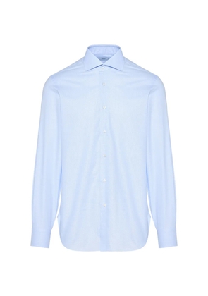 Barba collared shirt - Blue