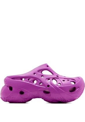 Crocs Caged perforated clogs - Purple