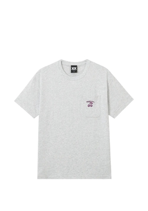 FINGERCROXX chest-pocket T-shirt - Grey