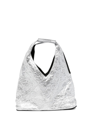 MM6 Maison Margiela textured shoulder bag - Silver