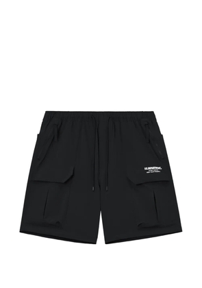 FINGERCROXX pocket drawstring shorts - Black