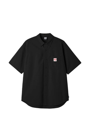 FINGERCROXX patch-pocket shirt - Black