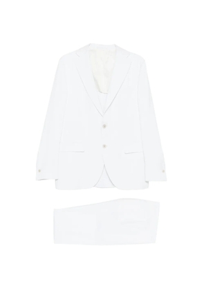 Eleventy single-breasted pences suit - White