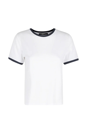 Seventy ringer-detail T-shirt - White
